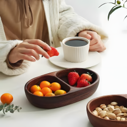 Wooden Serving Platter 21 cm